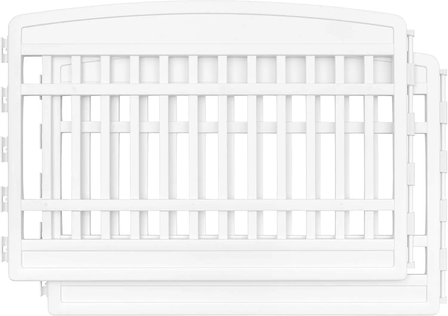 

Дополнительные панели для вольера для животных высотой 24 дюйма, складные и настраиваемые, белые — расширьте пространство для вашего питомца