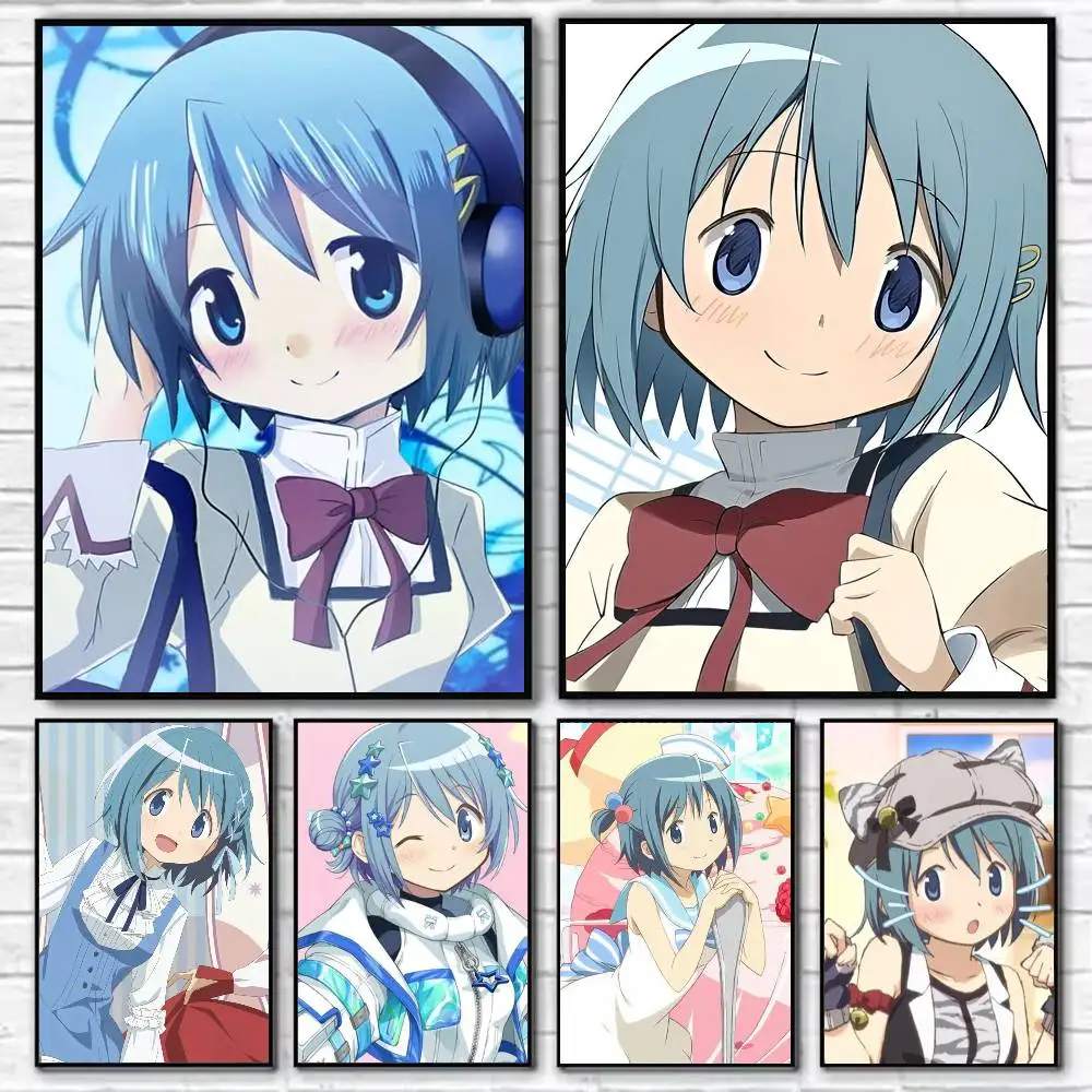 Sayaka Miki Poster Self-adhesive Art Waterproof Paper Sticker Coffee House Bar Room Wall Decor
