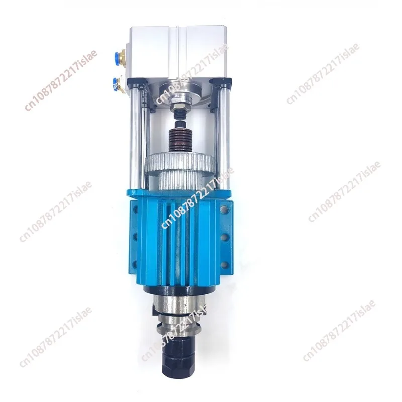 BT30 Unpowered Spindle Cylinder Pneumatic Semi-automatic Tool Changing Spindle Suitable For Carving, Drilling, Metal Re Cutting