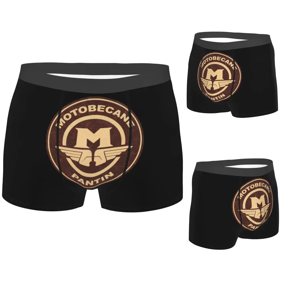 

Boxer Underpants Shorts Vintage Motorcycle Motobecane Panties Male Ventilate Underwear for Homme Man Boyfriend Gift