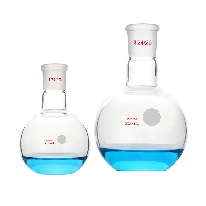 

DXY 50/100/150ml single neck round-bottom flask,Boiling Flask round bottom,short neck standard ground mouth joint 24/29