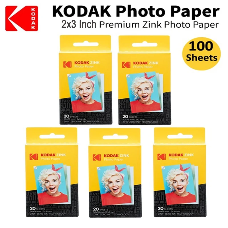 20/40/60/80/100 Sheets For Kodak 2