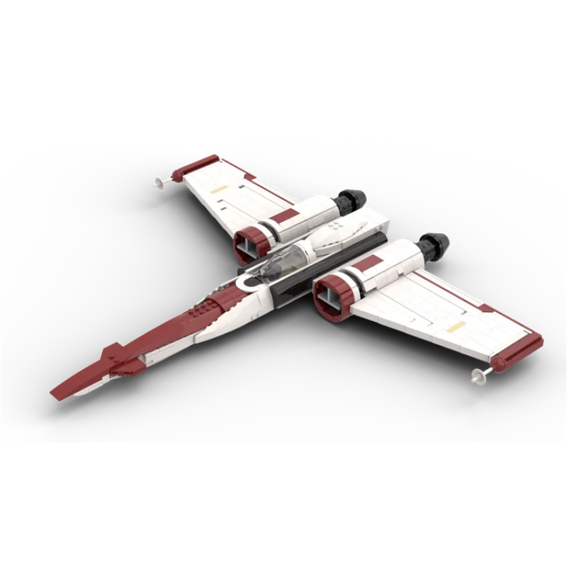 MOC Starfighters Model Aircraft Collection Space Battle DlY Building Blocks For Children Toys Birthday New Year Gifts