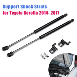 1Pair Front Bonnet Hood Lift Support Shock Gas Struts for Toyota Corolla 2014 2015 2016 2017 Auto Accessories