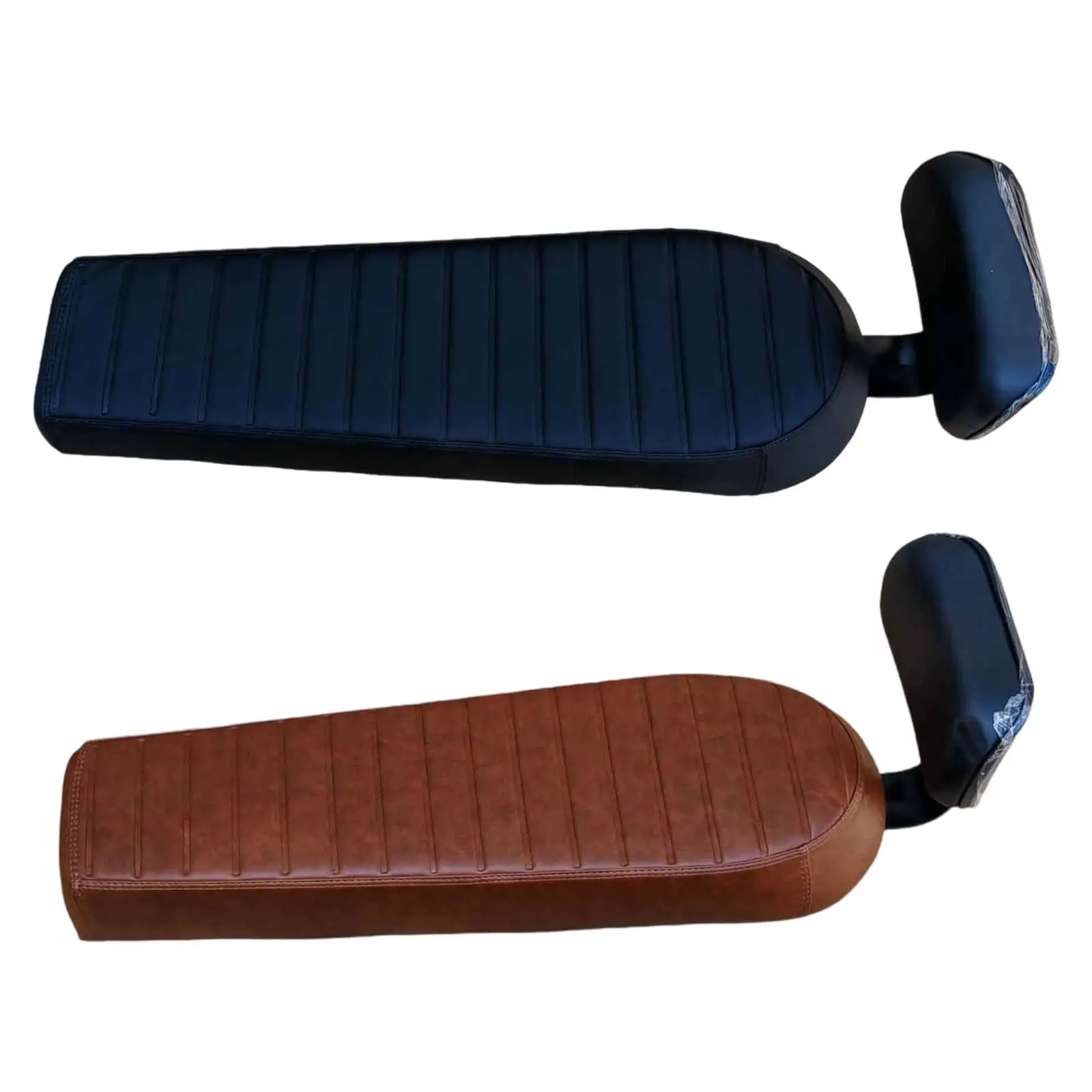 

Electric Bike Rear Seat with Backrest,Back Shelf Seat Cushion Carrier,Saddle E Bicycle Manned Cushion for Two Persons Traveling