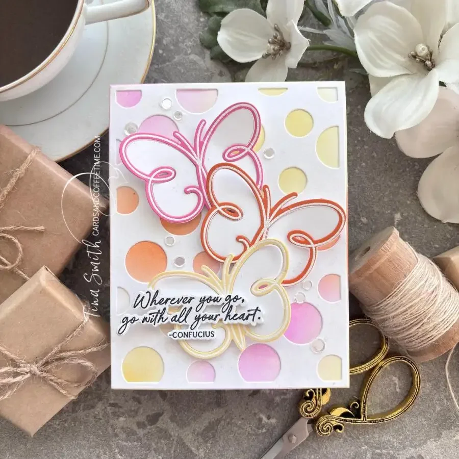 

Winged Serenity 2025 New Metal Cutting Dies For Scrapbook Diary Decoration Embossing Template Diy Greeting Card Handmade