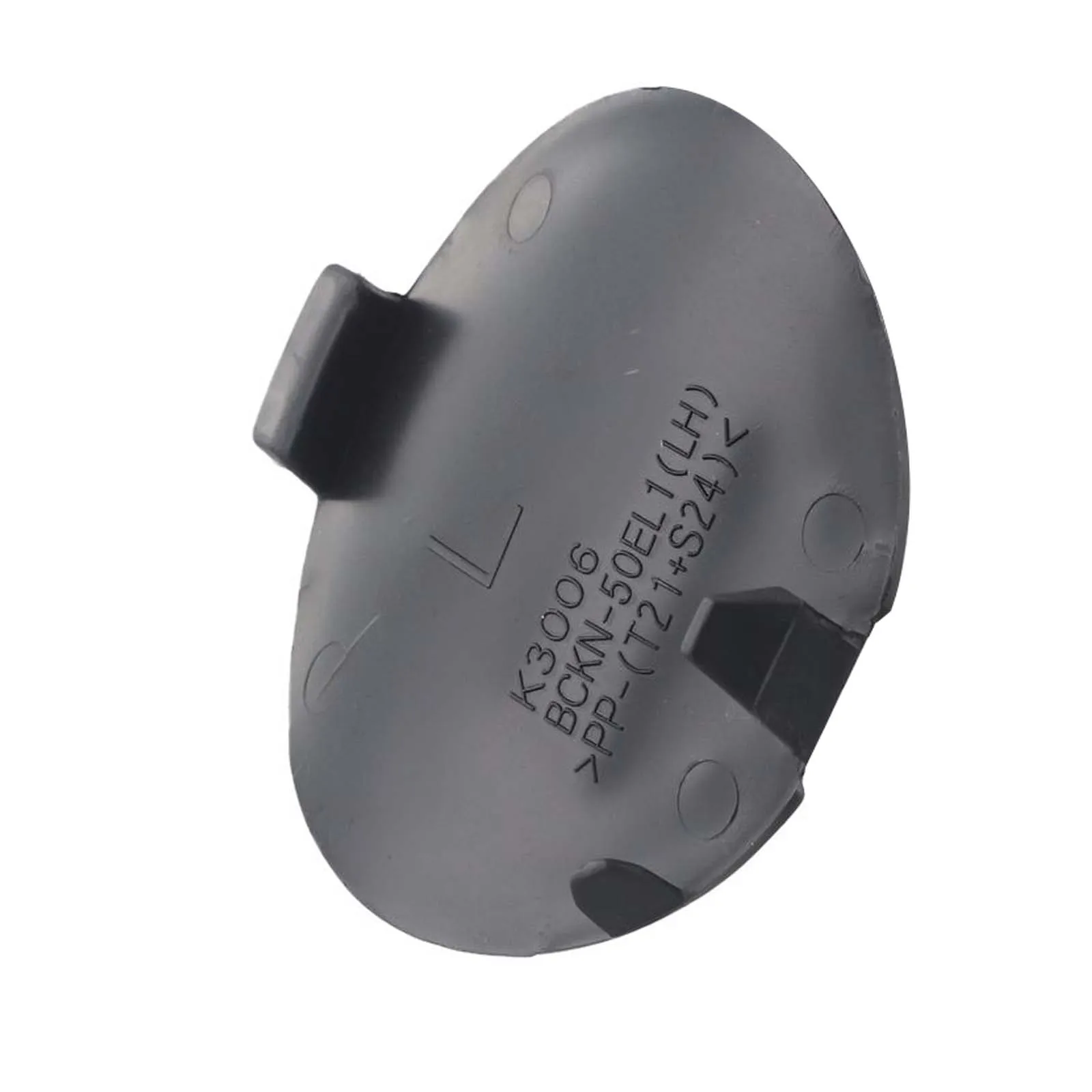 Unpainted Tow Eye Cover Bumper Tow Eye Cover Protector Enhanced Aesthetic High-grade Materials Original Equipment Look