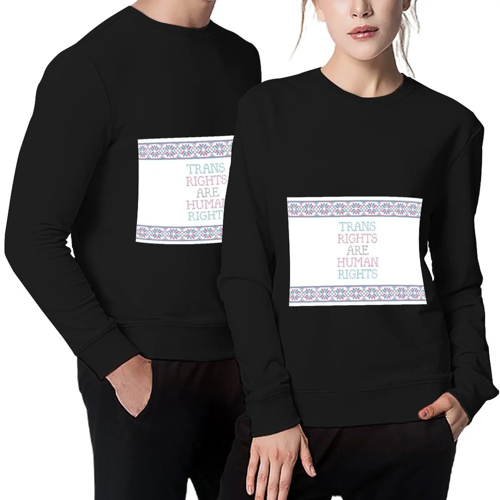 

trans rights vyshyvanka Pullover men's clothes men's coat blouse autumn jacket men hooded sweatshirt