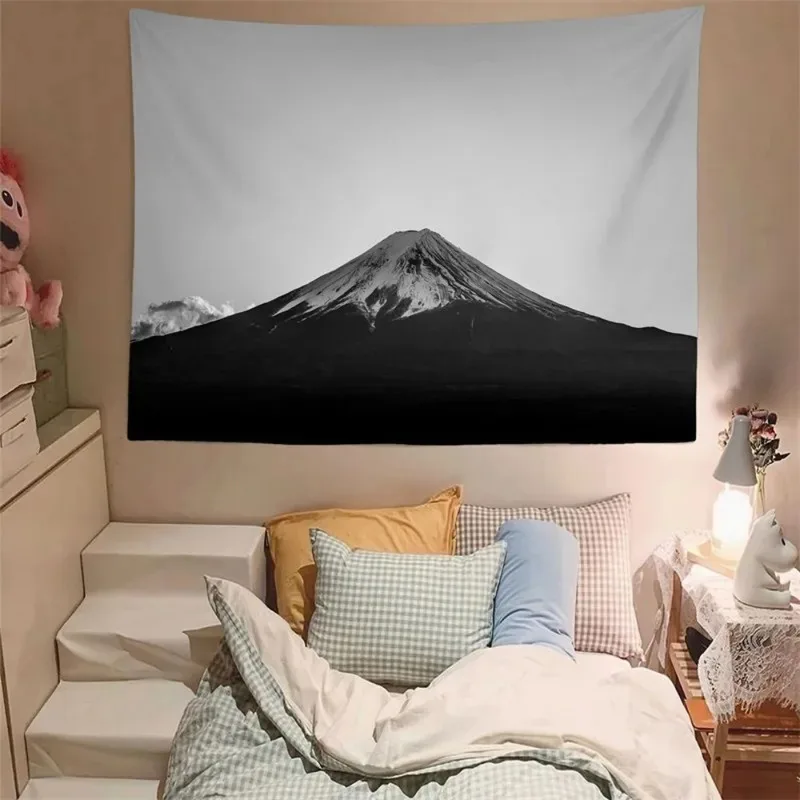VIKAMA Wandteppich mit ländlicher Landschaft, ästhetischer pastoraler Druck, Raumvergrößernder Wandbehang, Schlafzimmer, Heimkunst, Dekoration