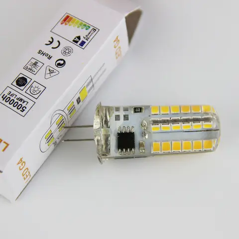 G4 -2835-48D 4W AC110-220V, 30W T3 lampadina alogena equivalente, lampadina a LED Non dimmerabile per il paesaggio domestico