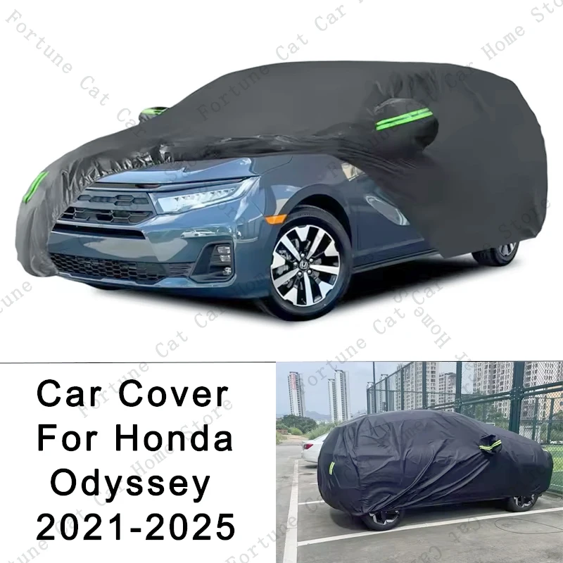 

Full Car Covers Custom Fit for Honda Odyssey 2021-2025 Waterproof All Weather for Automovil Rain Snow Sun Protection Outdoor