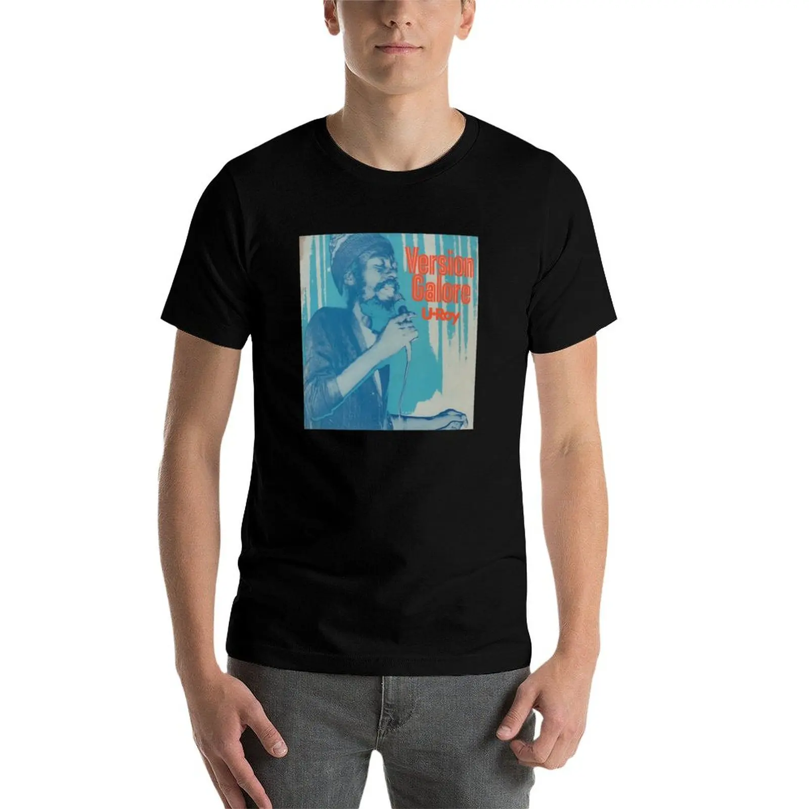 リップ U-Roy Tシャツ メンズ Tシャツ グラフィック Tシャツ メンズ スリムフィット メンズ Tシャツ Tシャツ