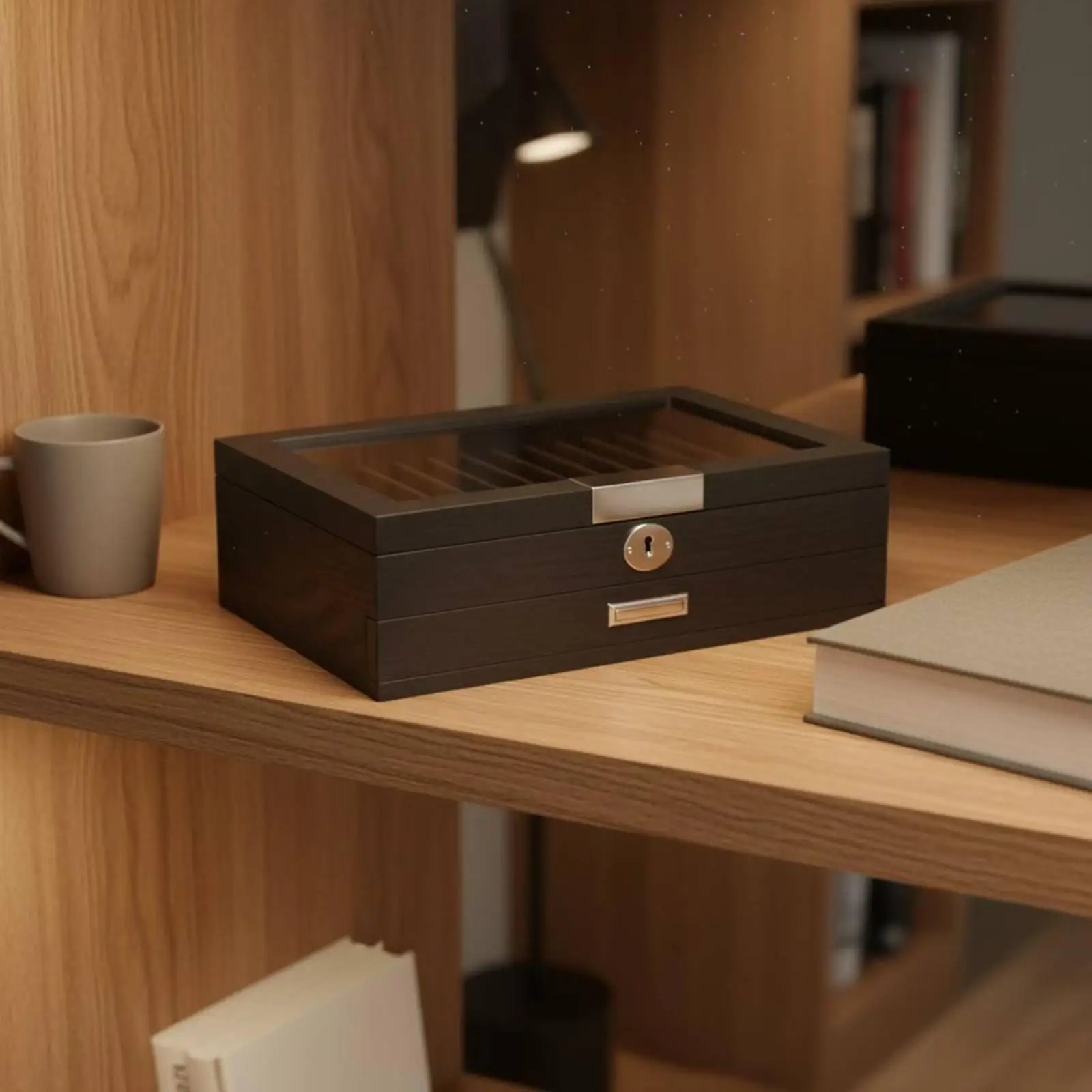 writing-pen-storage-box-large-capacity-wooden-pen-display-case-velvet-lining-for