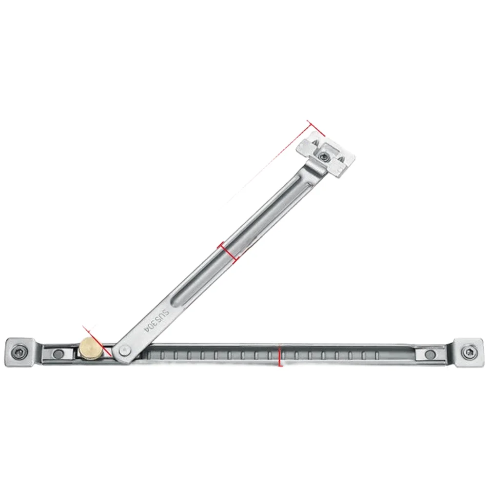 Stainless Steel Window Restrictor No Drill Wind Support For Casement Sliding Window Support Opener Fixed Angle Controller
