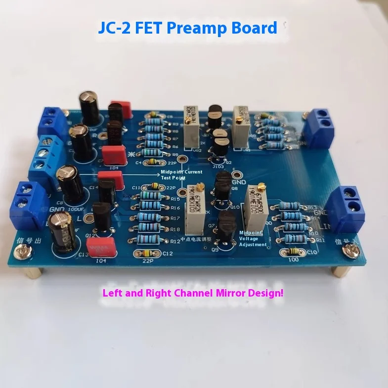 لوحة مضخم المسبق الكلاسيكية Mark Levinson JC-2 Class A، لوحة نغمة، حجم التحكم عن بعد لإدخال ومخرجات الأنبوب الميداني