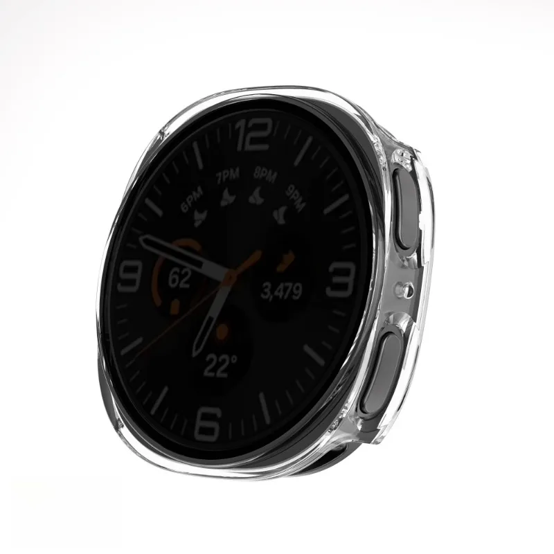 PC Case+anti Peeping Tempered Film Suitable for Samsung Galaxy Watch 8/8 Classic 40mm 44mm 46mm