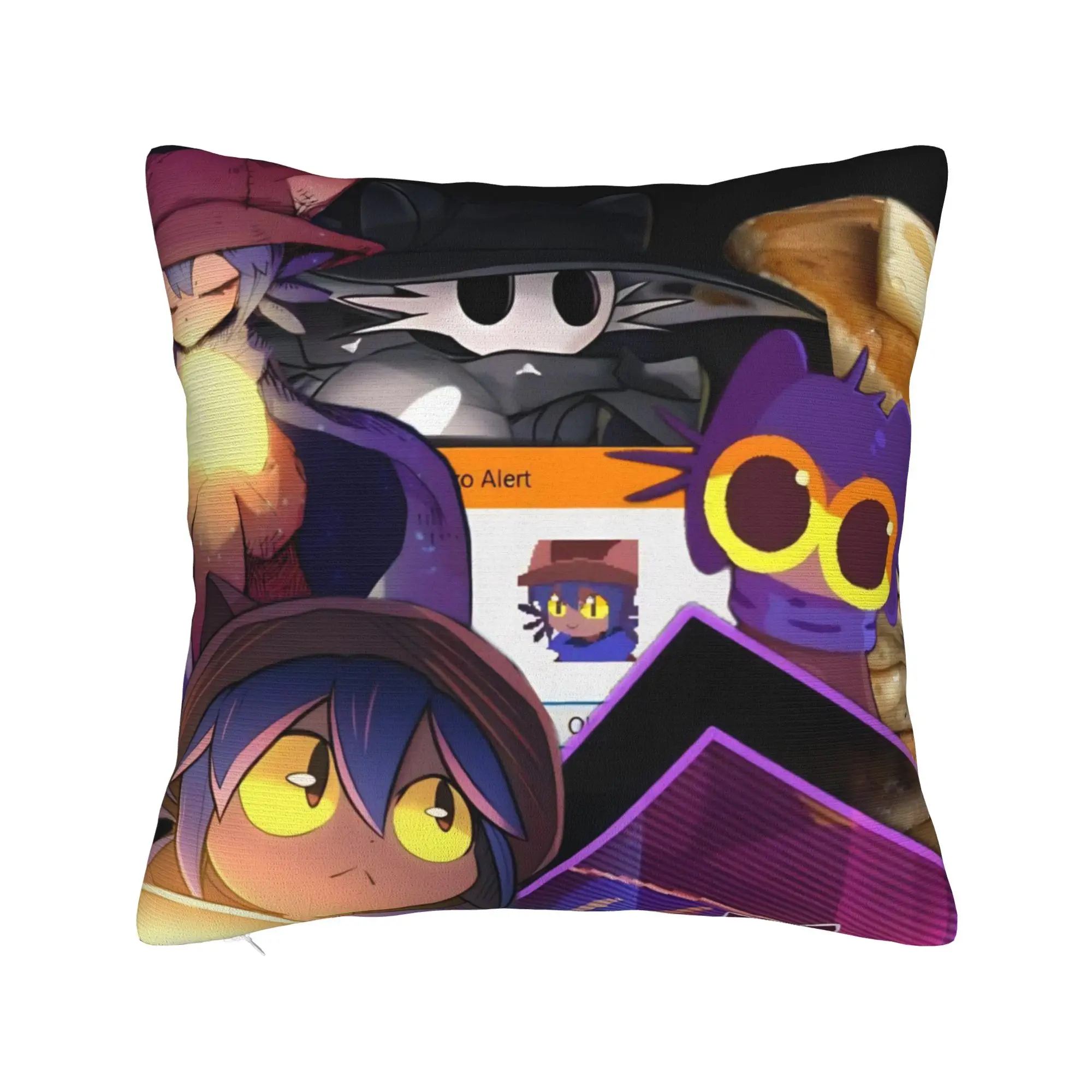 OneShots Niko Pillowcases Merch Soft Cushion Cover Decorations  Pillow Case Cover Home Multi Size