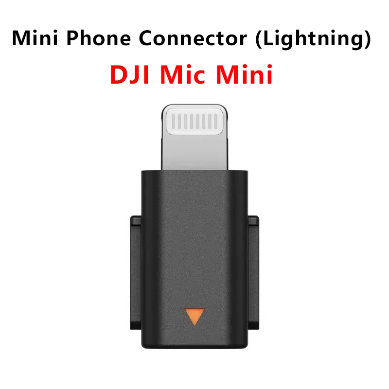 

Разъем адаптера для мобильного телефона DJI Mic Mini (Lightning) для мини-аксессуаров DJI Mic