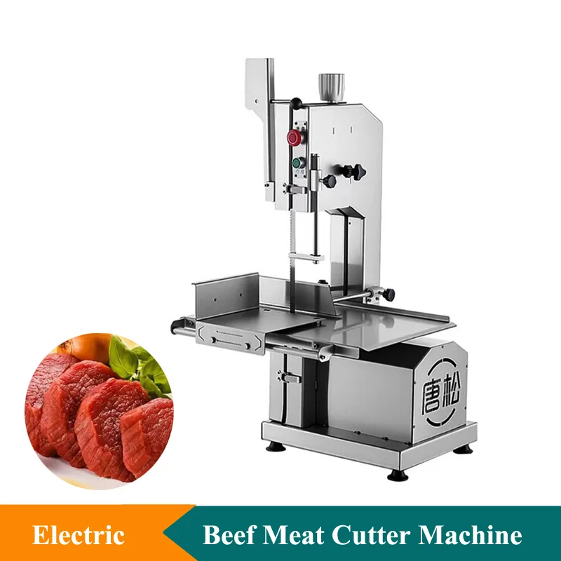 

Многофункциональная машина для резки замороженной свежей, маленькая электрическая машина для обработки мяса, машина для распиловки костей свиных ног и ребрышек