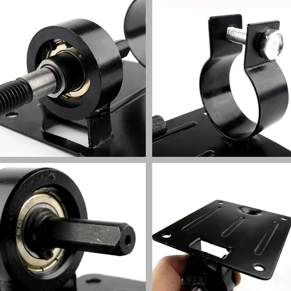 Taladro eléctrico Manual para amoladora, Kit de cabezal convertidor de lijadora, cortador de rueda de pulido de piedra de pulido de Metal