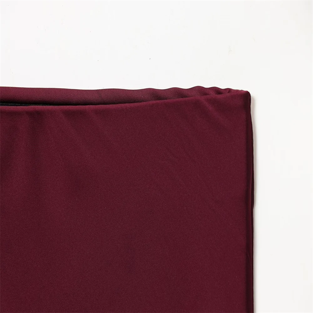 Jupe MIDI tube droit simple et à la mode pour femme, texture satinée de soie, nouvelle collection automne et hiver