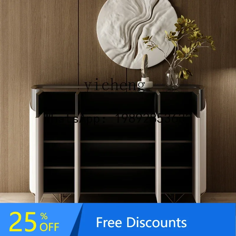 

solid wood shoe cabinet household entrance entrance entrance cabinet living room partition dining side cabinet simple