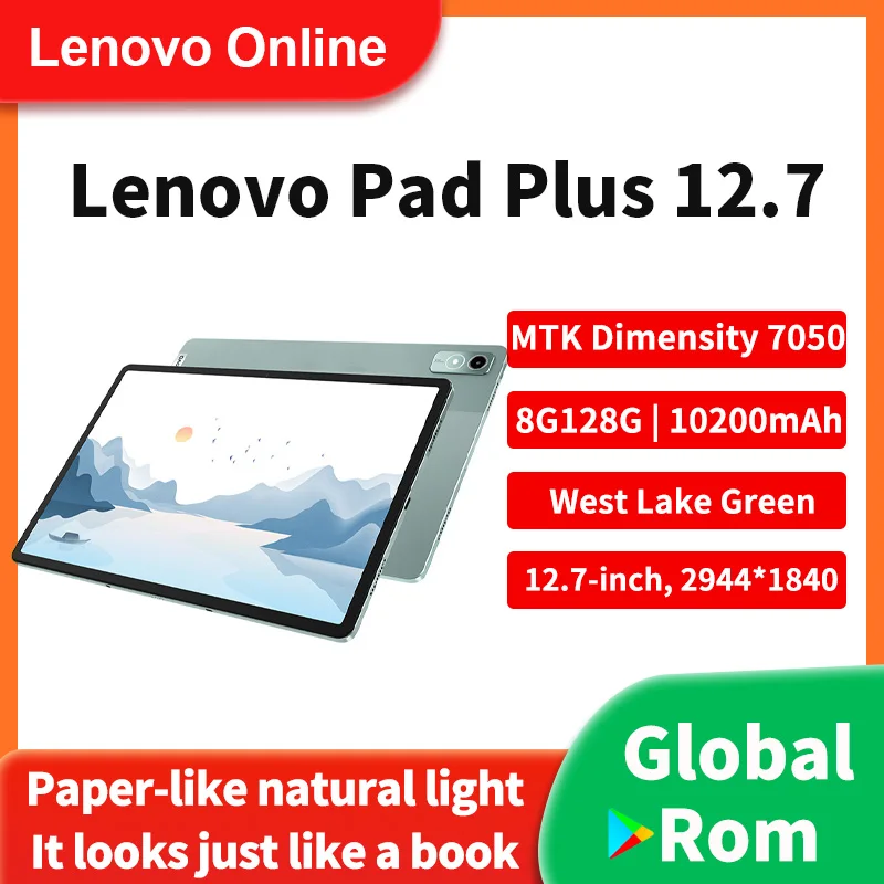 

Global Rom Lenovo Xiaoxin Pad Plus 12,7 8G128G Студенческая подставка для E Learning Work 2 в 1, дизайн, матовый антибликовый дисплей 12,7