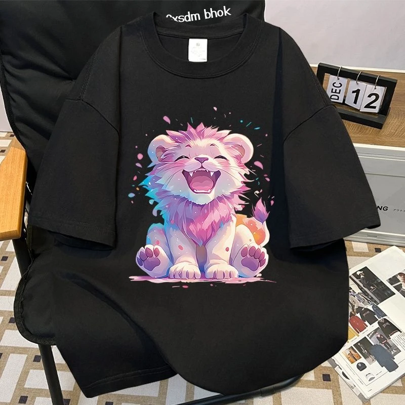 

Футболка En Coton 2025 À Manches Courtes Pour Hommes, Imprimé Ample Pour Hommes Et Femmes Du British College