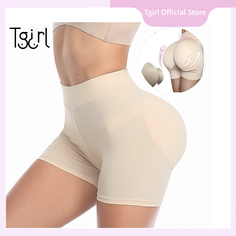 

Tgirl Crossdresser Hip Padded Sexy Bubble Butt Enhancer Shorts Fake Ass Butt Lift Push Up Fake Panty for Shemale Sissy Cosplay