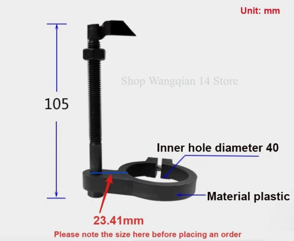 Bench Drill Depth Control Rod Stop Bracket with Ruler for West Lake ZHX-13