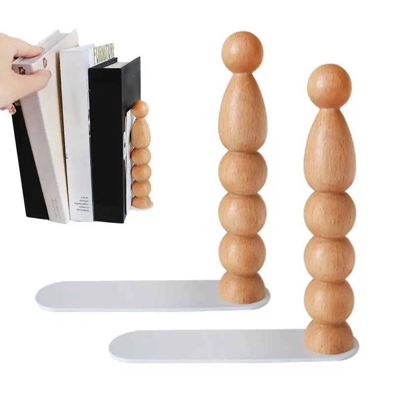 

Book Ends Candied Haws Shape Bookends Decorative Desk Storage Organizer Book Holders For Folders Journals Books Magazines