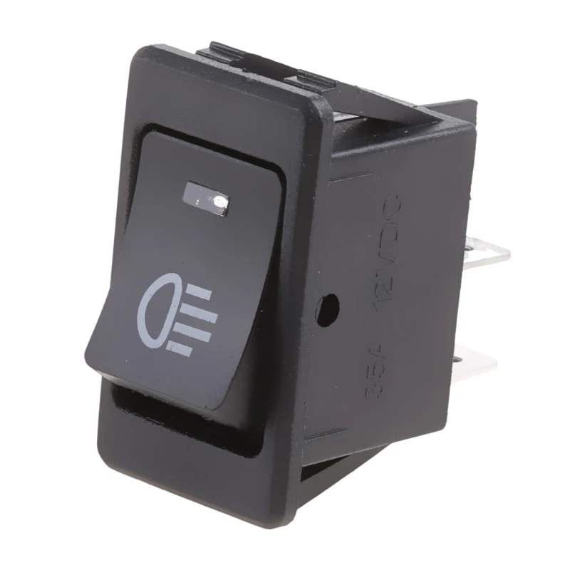 

QM82 Car Fog Lights for DC 12V Dashboard Switches Control Button for LED Fog Light On/Off Control