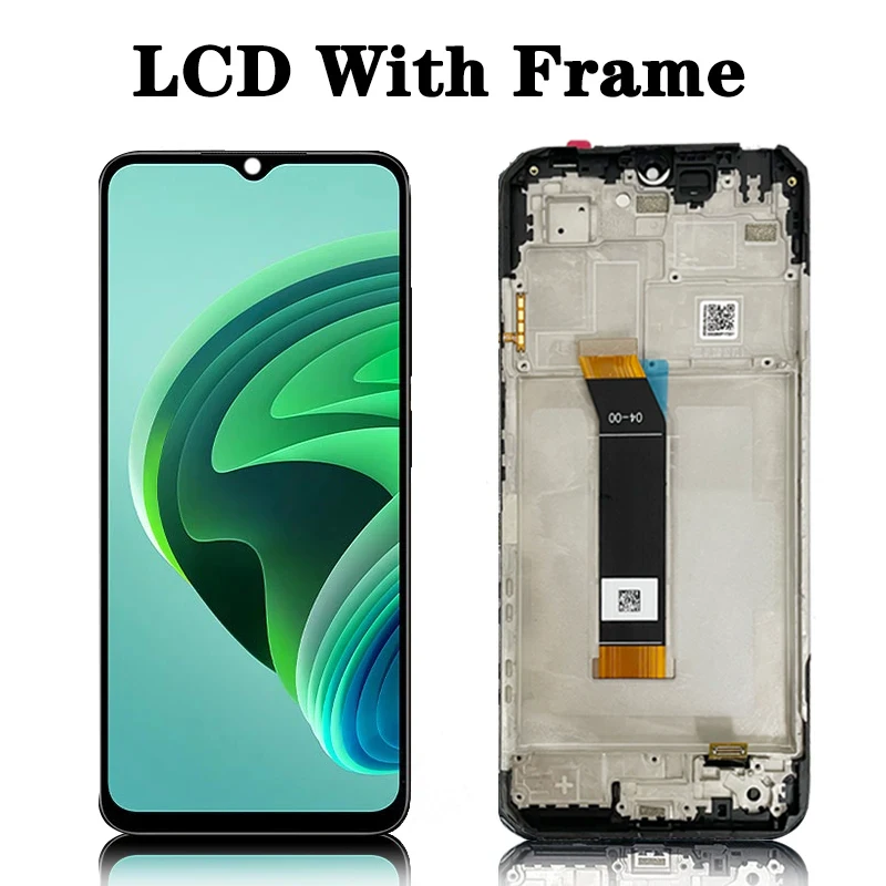 6.58 inch For Xiaomi Poco M5 22071219CG LCD Display+Touch Screen Panel Digitizer Assembly Replacement For Poco M5 LCD with Frame