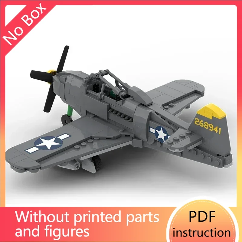 

Technical Moc Bricks Military Model P-63 King Cobra Bomber Modular Building Blocks Gifts Toys For Children DIY Sets AssemblingCh