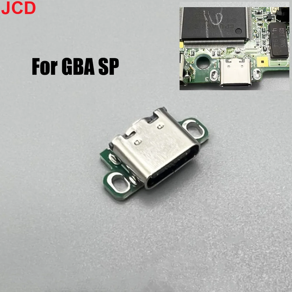 

JCD 1pcs USB-C USB Type-C Charging Port And Headphone Port Are Suitable For GAMEBOY ADVANCE SP GBASP