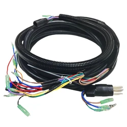 Marine remote throttle control box cable 892329T01 16.5FT/5M for Mercury side mounted 881170A15 link harness assembly 8PIN