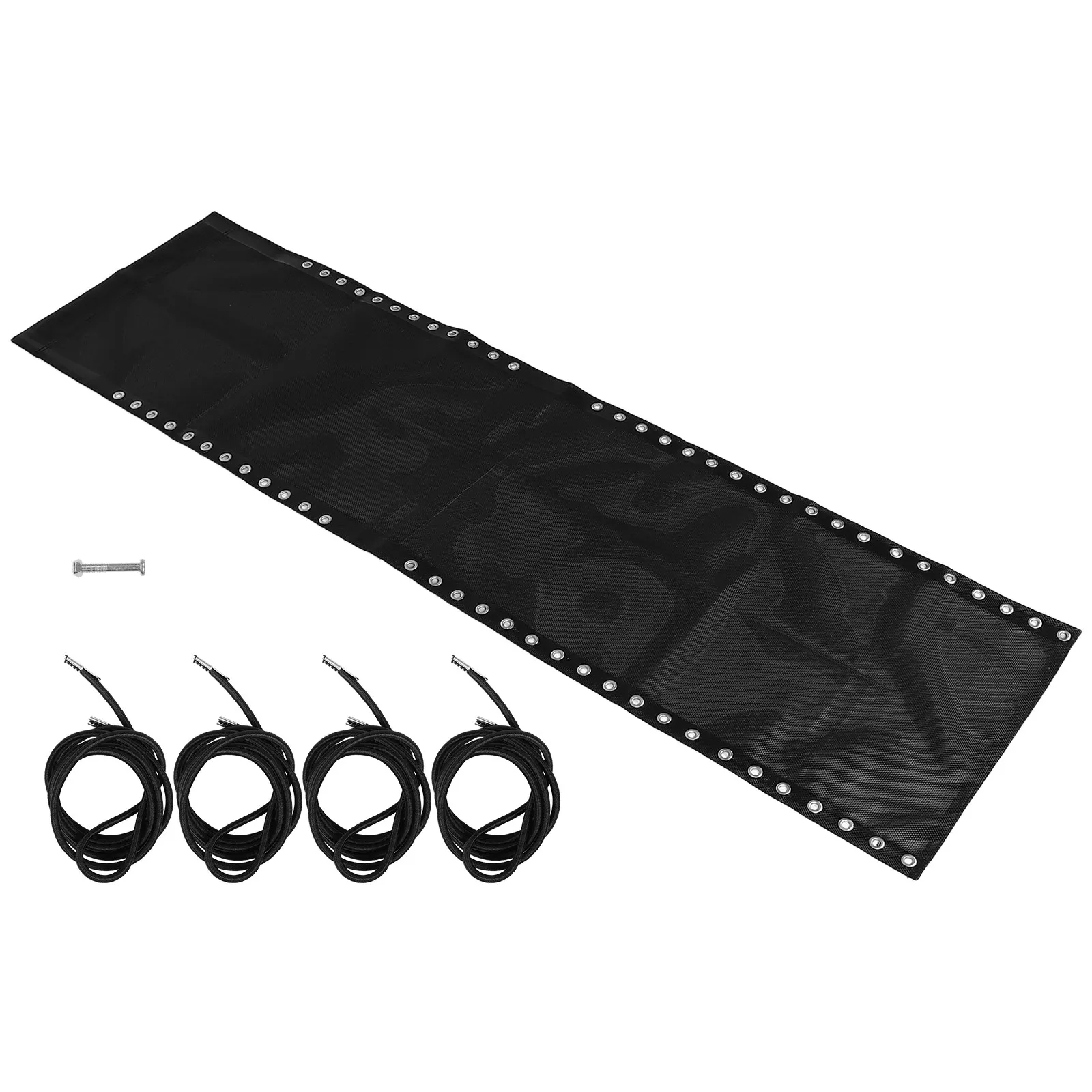 1Set Lounge Chair Replacement Fabric Heavy-Duty Weatherproof Breathable Mesh Outdoor Patio Chaise Sling Chair Repair Rope Kit