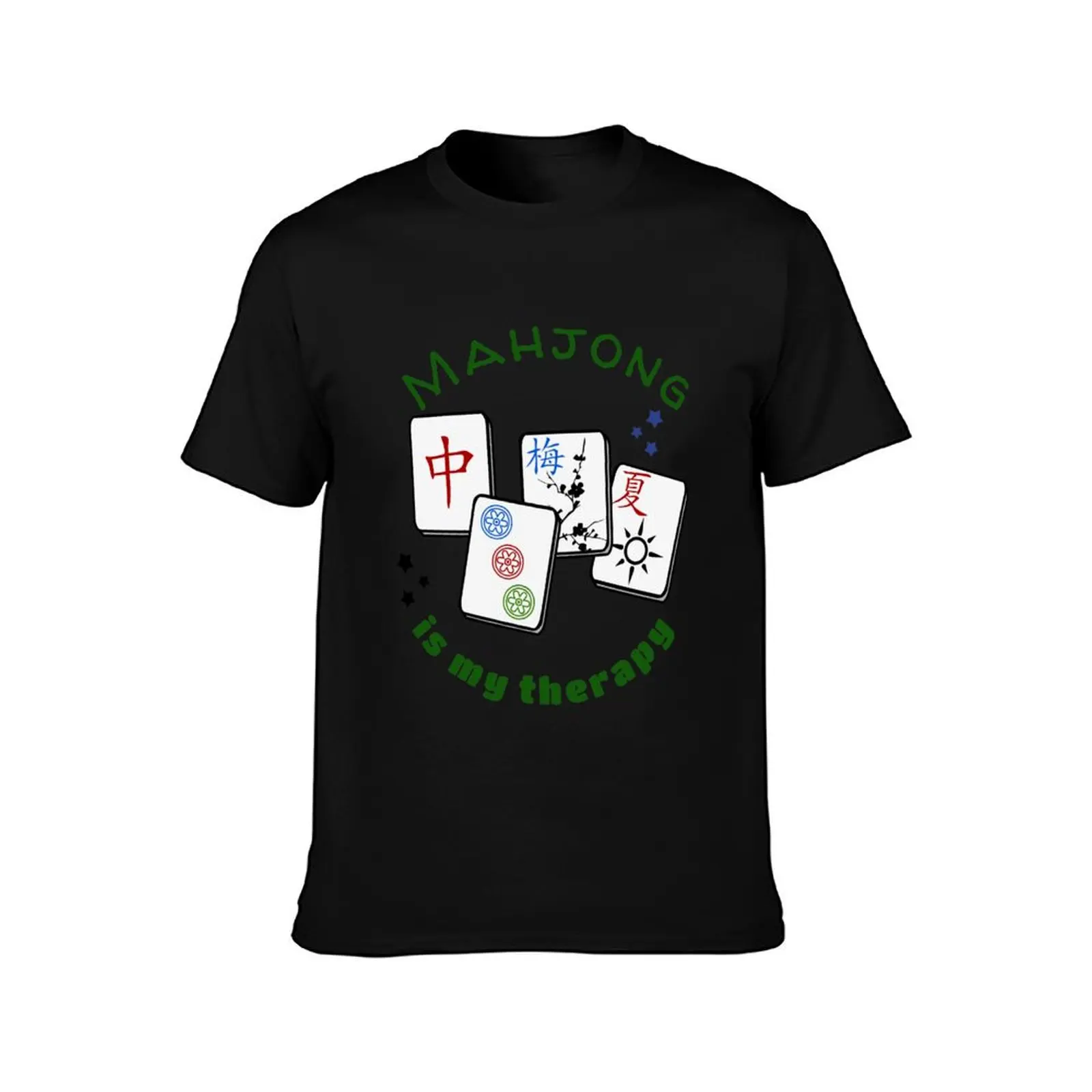 لعبة Mahjong Mah jongg هي مجموعة العلاج الخاصة بي، هدايا، بلاط، قمصان طاولة، بطاقات، حقيبة تي شيرت رجل تي شيرت تي شيرت قطن ثقيل