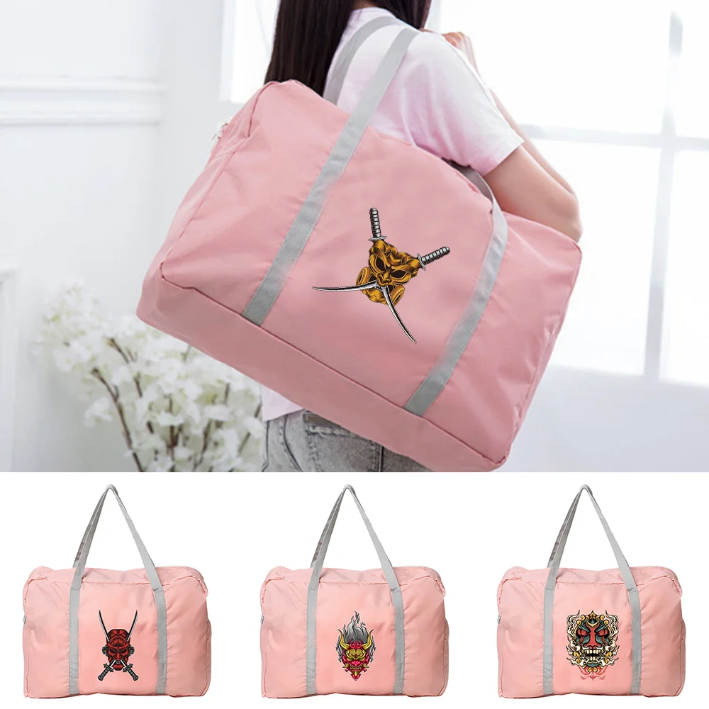 Organizador de bolsas de viaje para mujer, bolso de gran capacidad para acampar al aire libre, accesorios de almacenamiento, serie Monster, bolso de