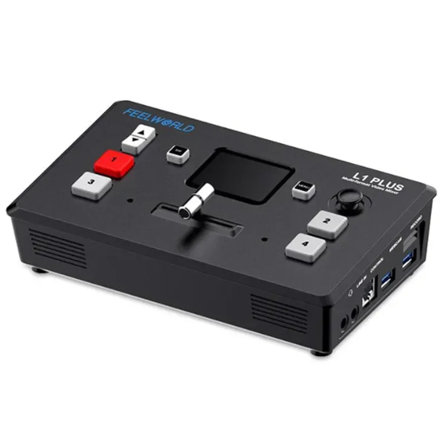 

FEELWORLD L1 PLUS 4 Channel 4K Touch Screen HD Video Mixer Switcher With USB3.0 Fast Streaming