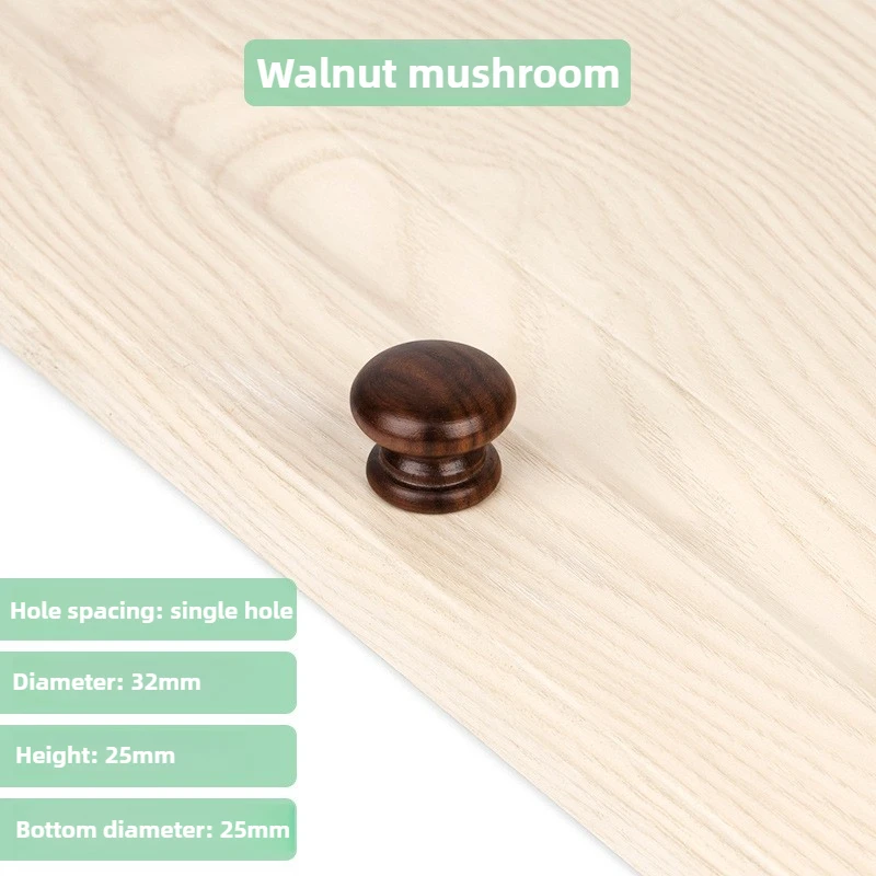 Nordic Houten Massieve Hardware Pull Meubelgrepen Beukenhout Keukenkast Handgrepen Garderobe Kast Ladeknoppen