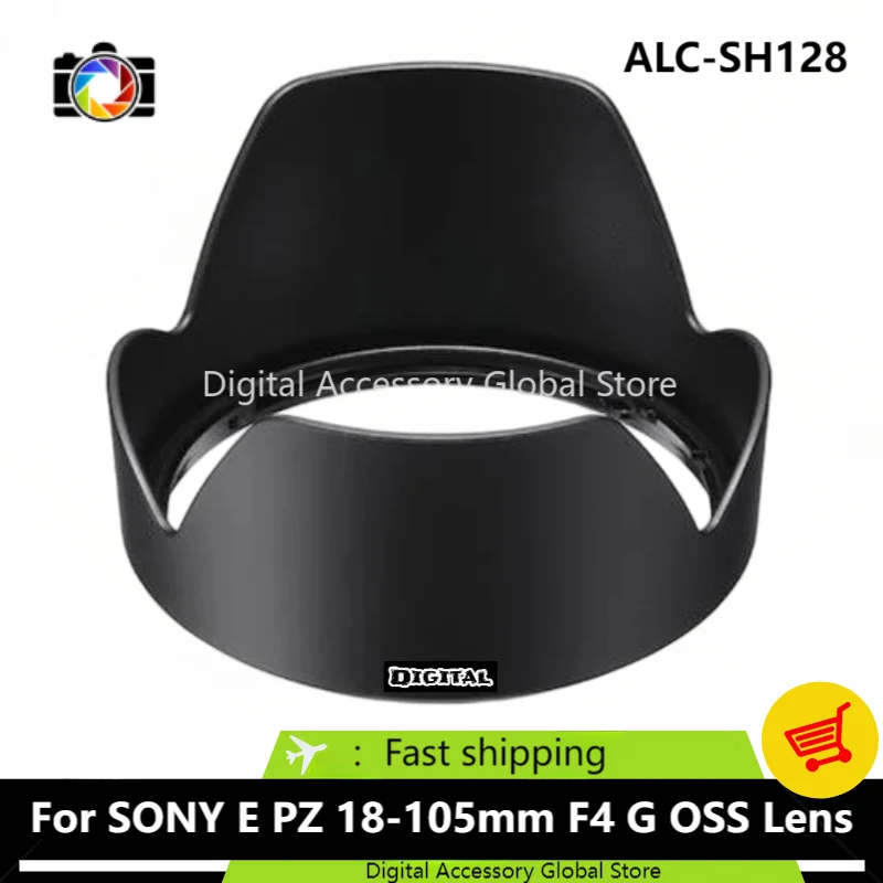 

New Original Front Hood ALC-SH128 Parts For SONY E PZ 18-105mm F4 G OSS SELP18105G Camera Lens E18-105