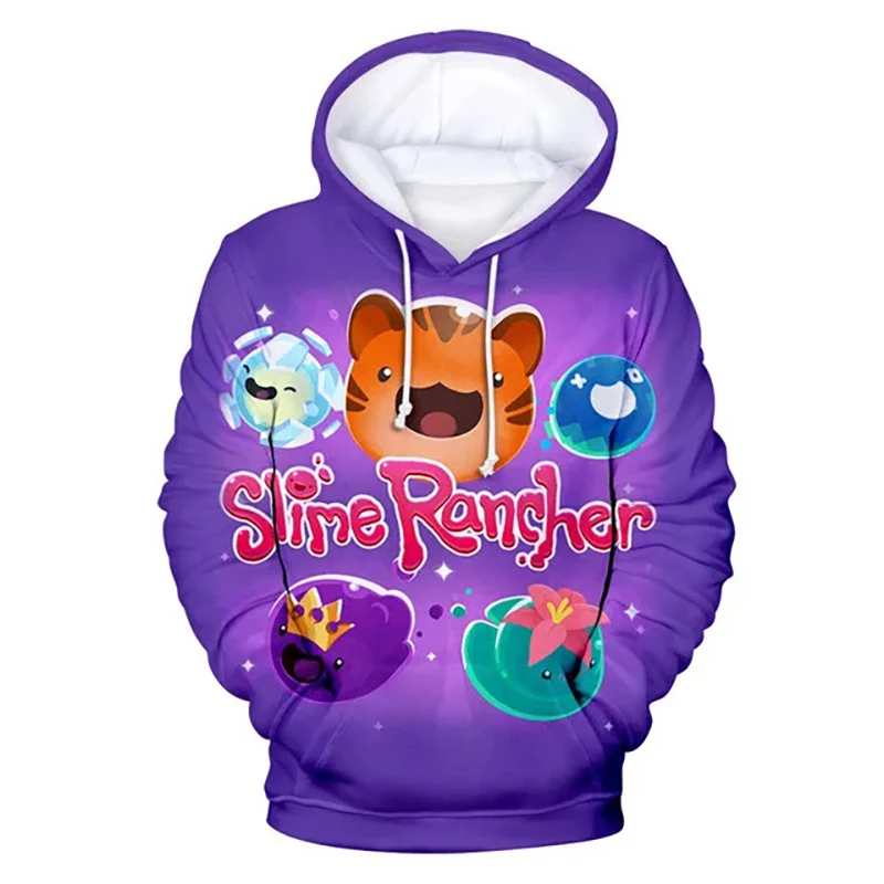 Slime Rancher Anime Game 3D Printed Hoodies Men Women Fashion Oversized Sweatshirts Hoodie Harajuku Pullovers Tracksuit Clothing