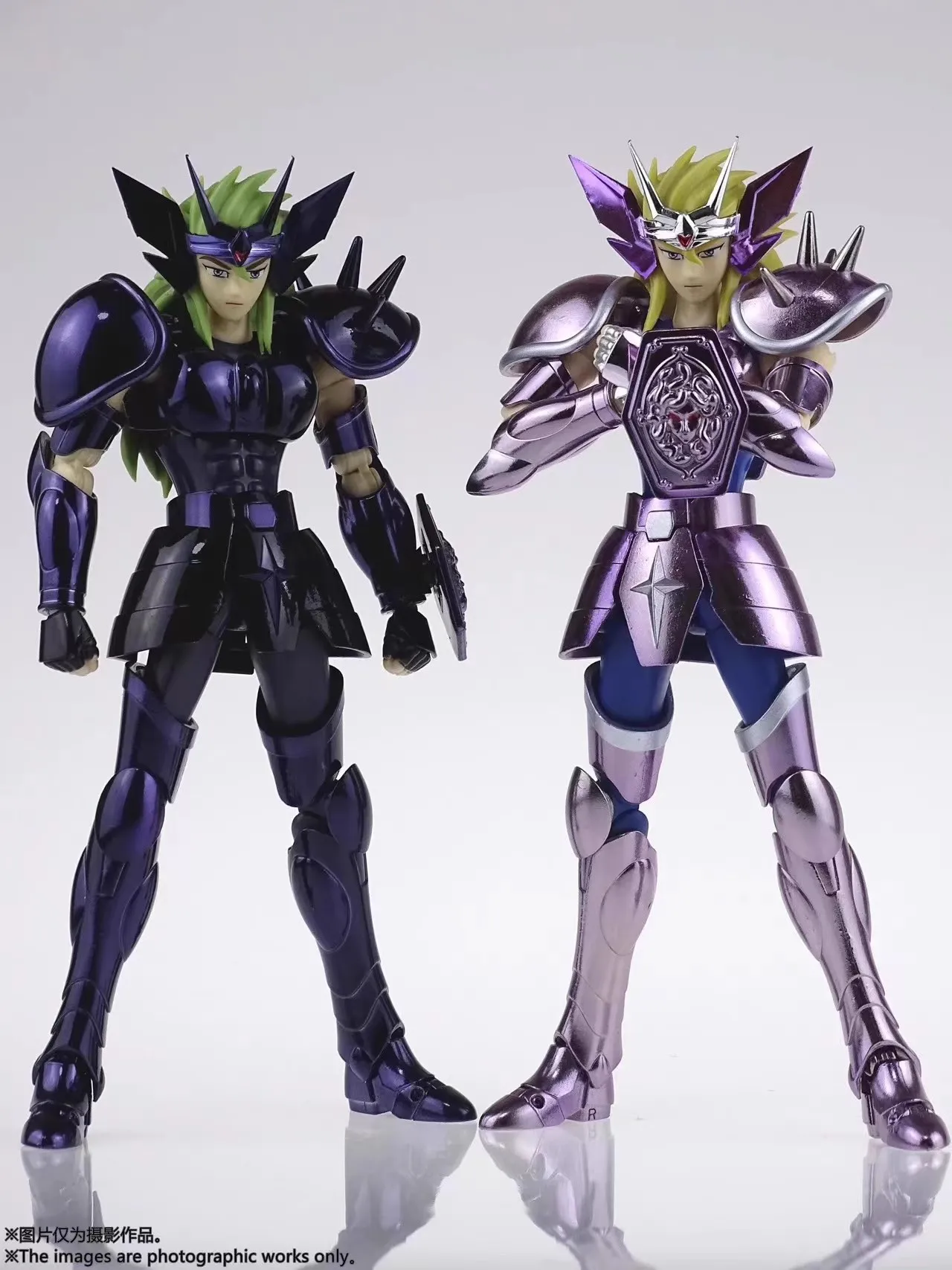 

CS Model Saint Seiya Myth Cloth EX Perseus Algol Silver Saint Hades Specters Metal Armor Figure Knights of the Zodiac Toys