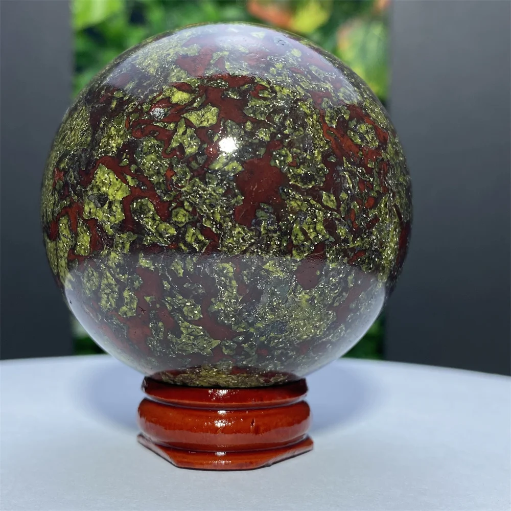 Natural Crystal Jasper Quartz Sphere,Dragon Blood Stone Ball, Home Decoration, Mineral Specimen, Raw Spiritual Meditation