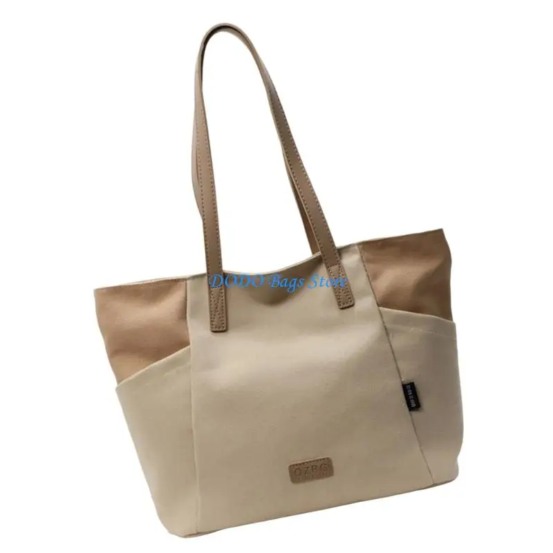 حقيبة كتف قماشية عملية وعصرية تحت الإبط للنساء اللاتي يبحثن عن الراحة والأناقة في روتينهن اليومي