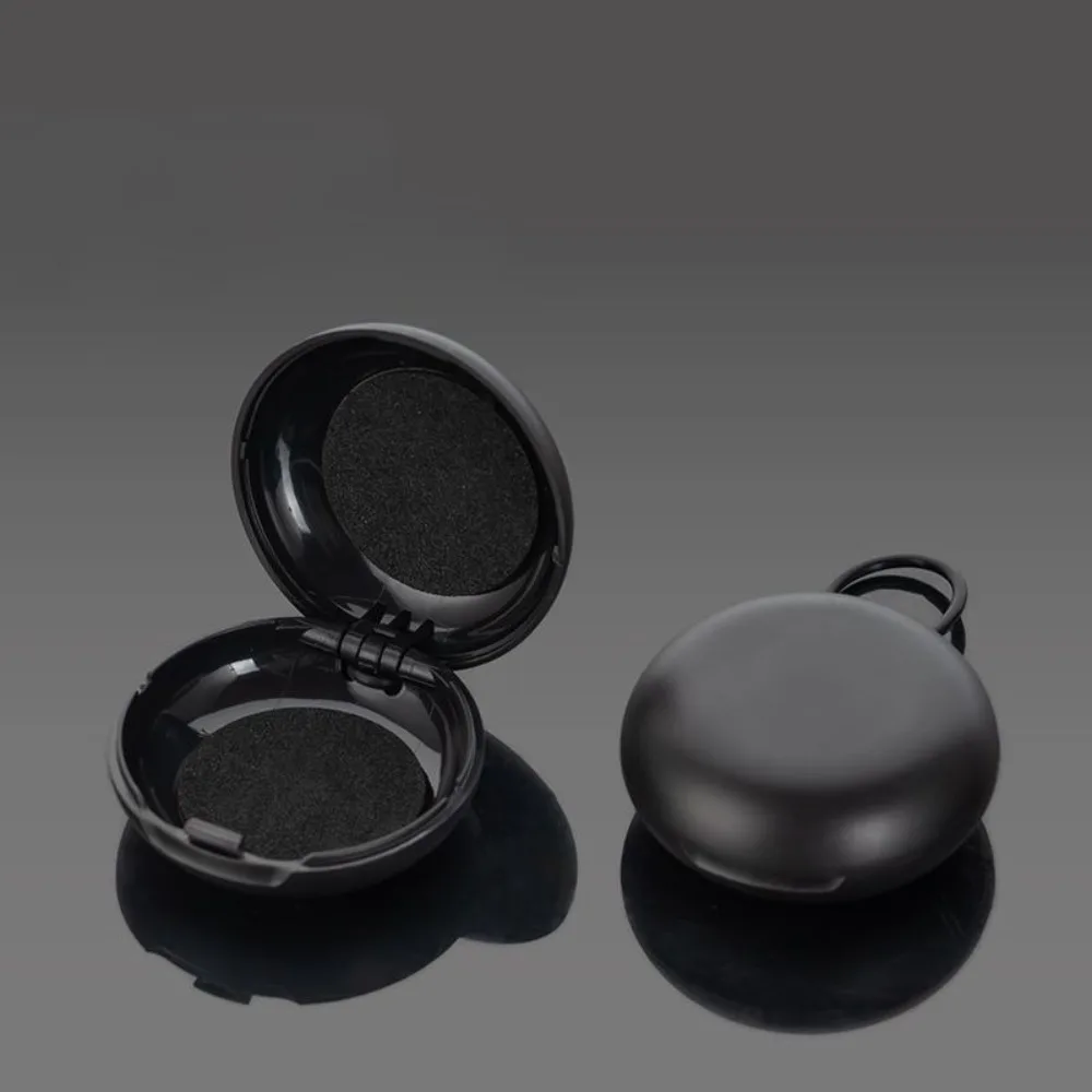 New Plastic Soundproof Earplug Box Round Shape Mini Earplug Storage Box Portable Earplug Box Jewelry Organizer