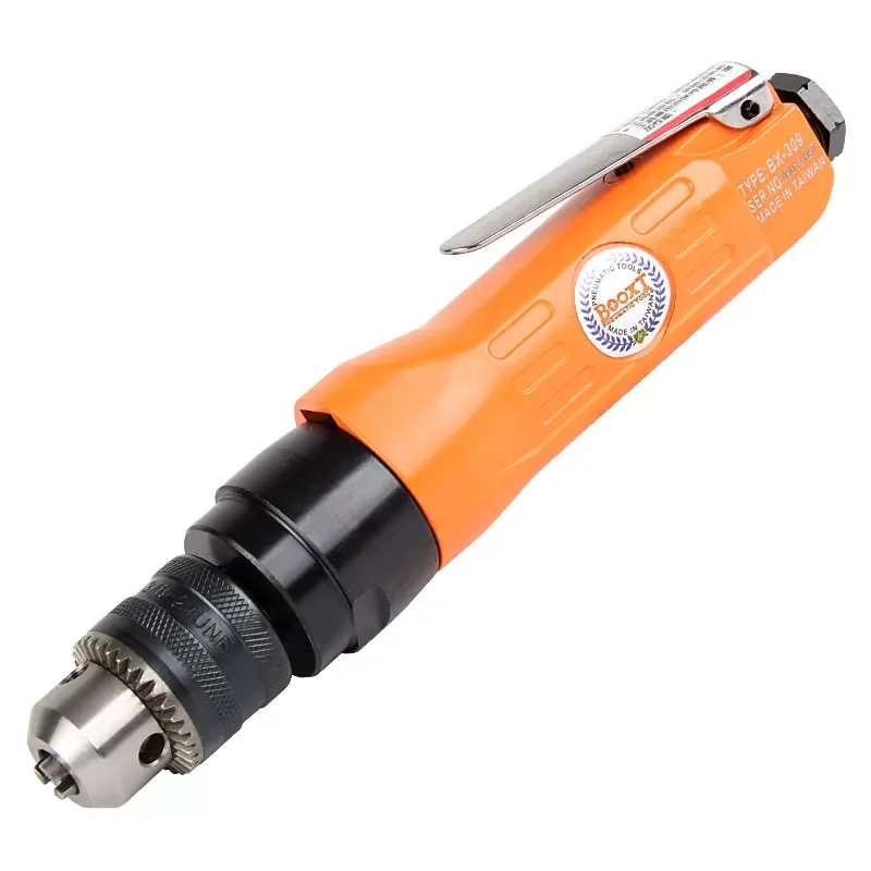 Taiwan Booxt Direct Supply Bx-309 Low-Speed 3200 Rpm Grinding and Drilling Power Head Straight Pneumatic Drill Imported