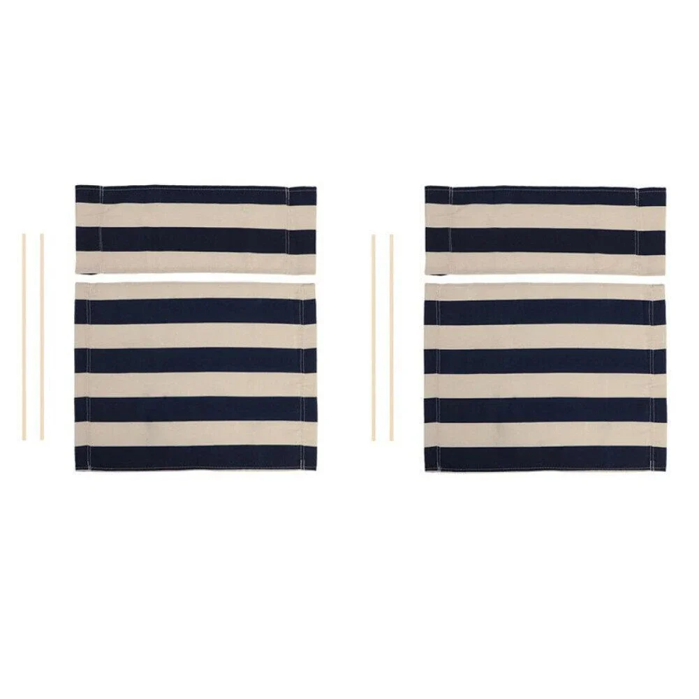 Práctica funda para tumbona de verano, funda para silla de toalla de repuesto, 2 uds., funda para silla de Camping, funda para silla de pesca, silla plegable