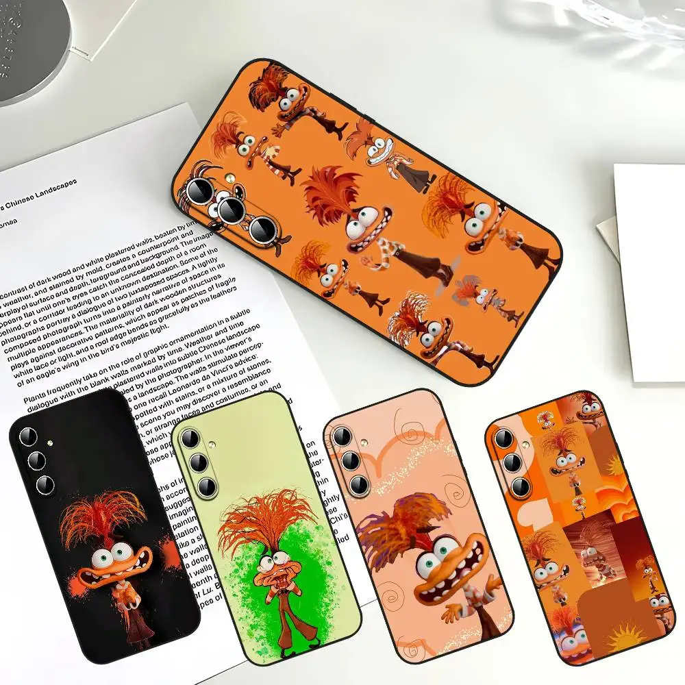 A-Anxiety Inside Out Phone Case For Samsung Galaxy S21 S22 S23 S24ULTRA S25ULTRA FE Ultra Plus5G A52S S26 Soft Cover